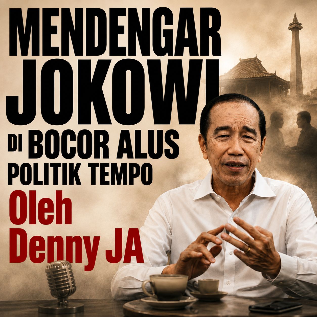 Jokowi Setelah Kekuasaan: Mencari Bentuk Baru Pengabdian atau Bayang-Bayang Dinasti?