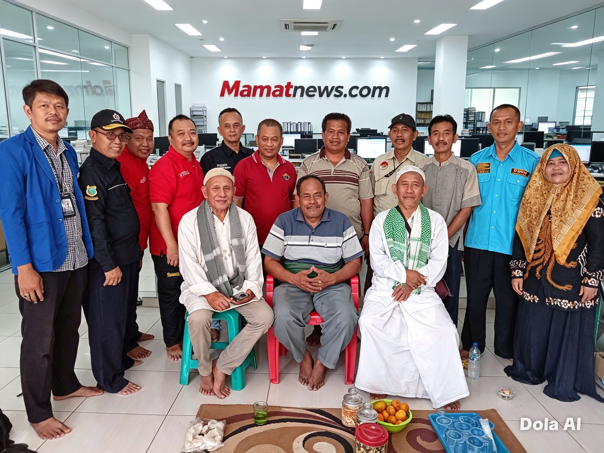 Mamatnews.com Pererat Silaturahmi, Jalin Sinergi Warga dan Media Binaan Mabes Polri