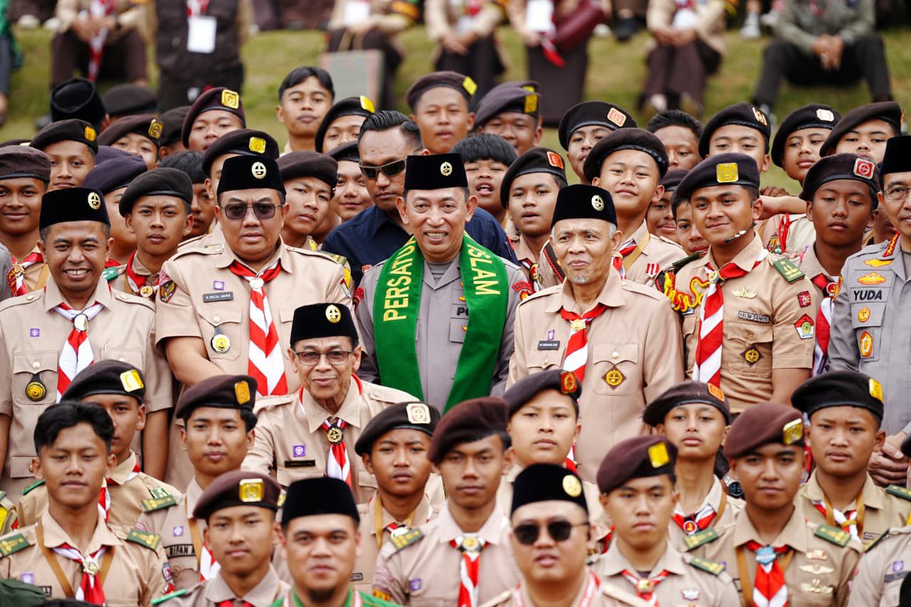 Kapolri: Dulu Saya Juga Pramuka, Jadikan Wadah Ini Bekal Masa Depan