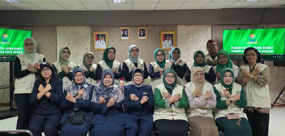 Forum Puspa Kota Bekasi Sambut Kunjungan Pengurus Forum Puspa Jawa Barat
