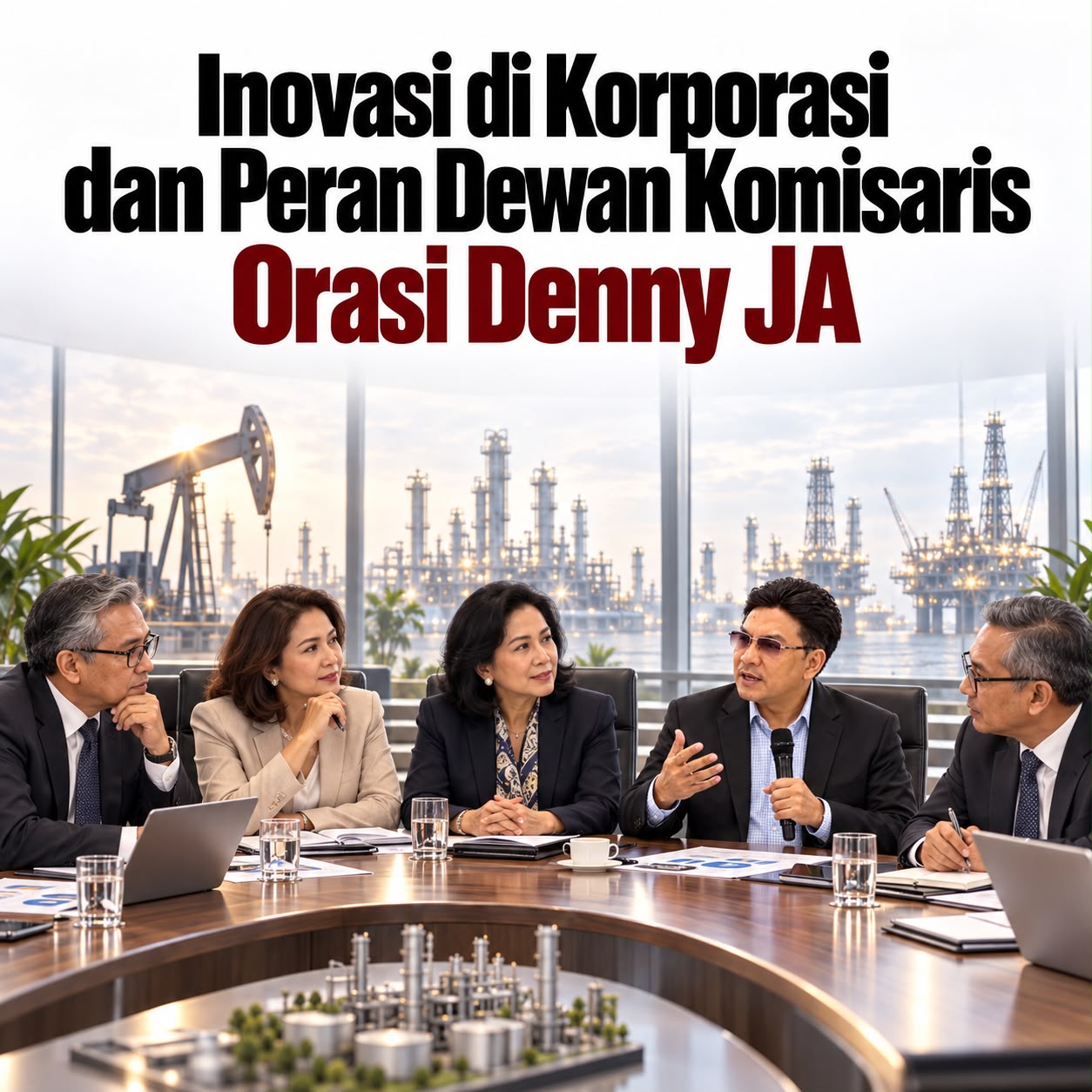 Denny JA Tegaskan: Dewan Komisaris Penggerak Utama Inovasi di Tubuh Korporasi