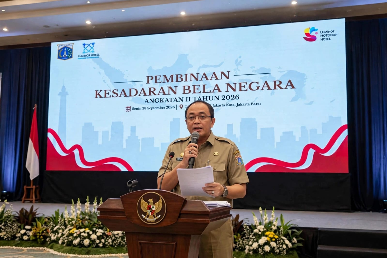 Kaban Kesbangpol DKI: Bela Negara Bukan Urusan Pemerintah Saja, Semua Elemen Harus Bergerak