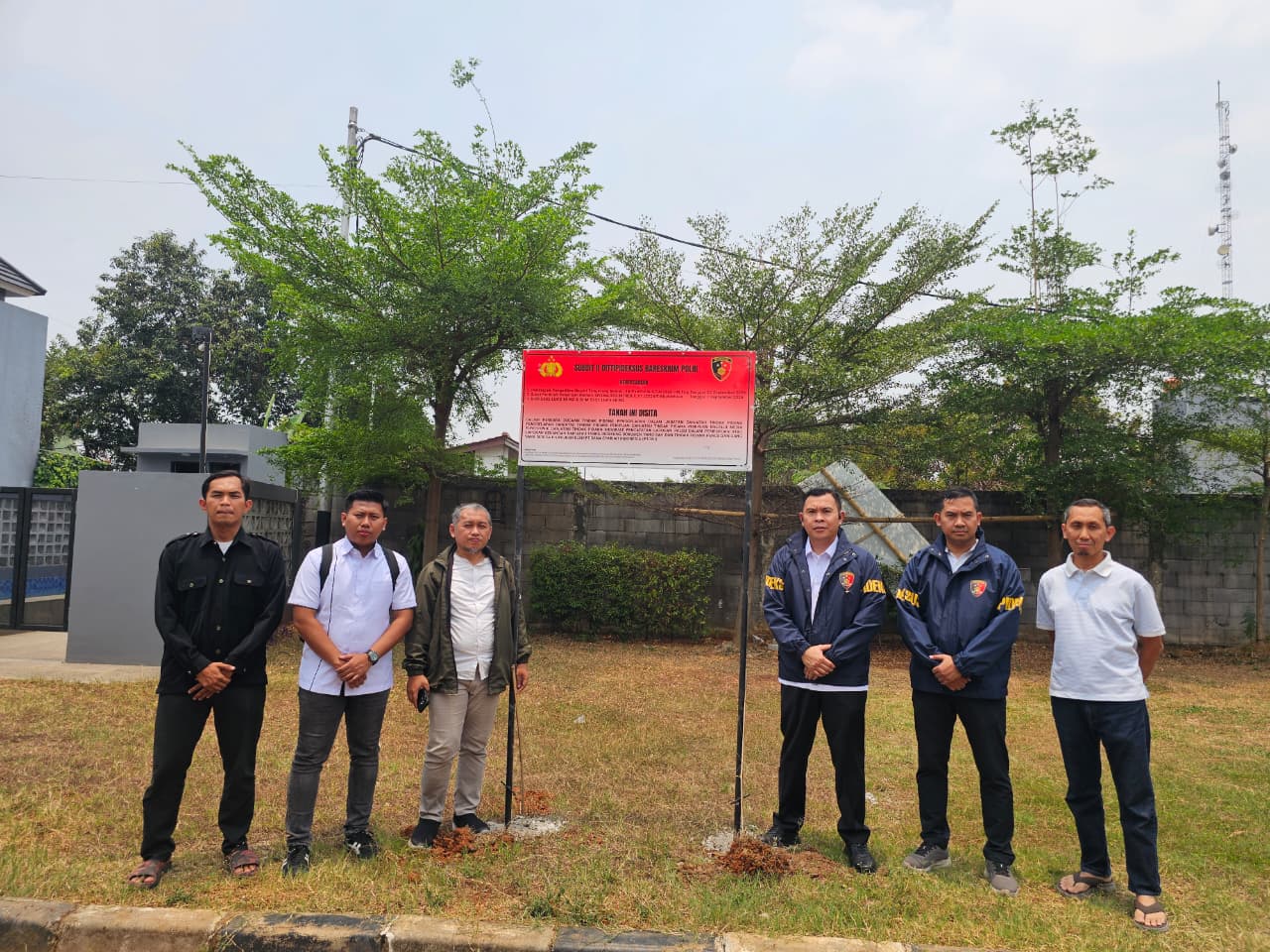 Kejar Rp425 Miliar Aset Dana Syariah, Dittipideksus Pasang Plang 5 Lokasi Demi 14.411 Korban