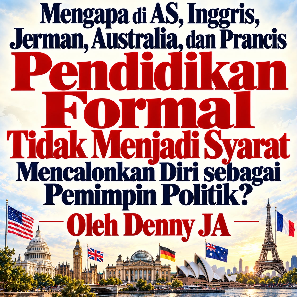 Ijazah dan Demokrasi: Renungan Siapa Berhak Memimpin Bangsa