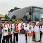 Polres Lingga antar 17 jamaah umrah, bukti nyata polisi bersama masyarakat